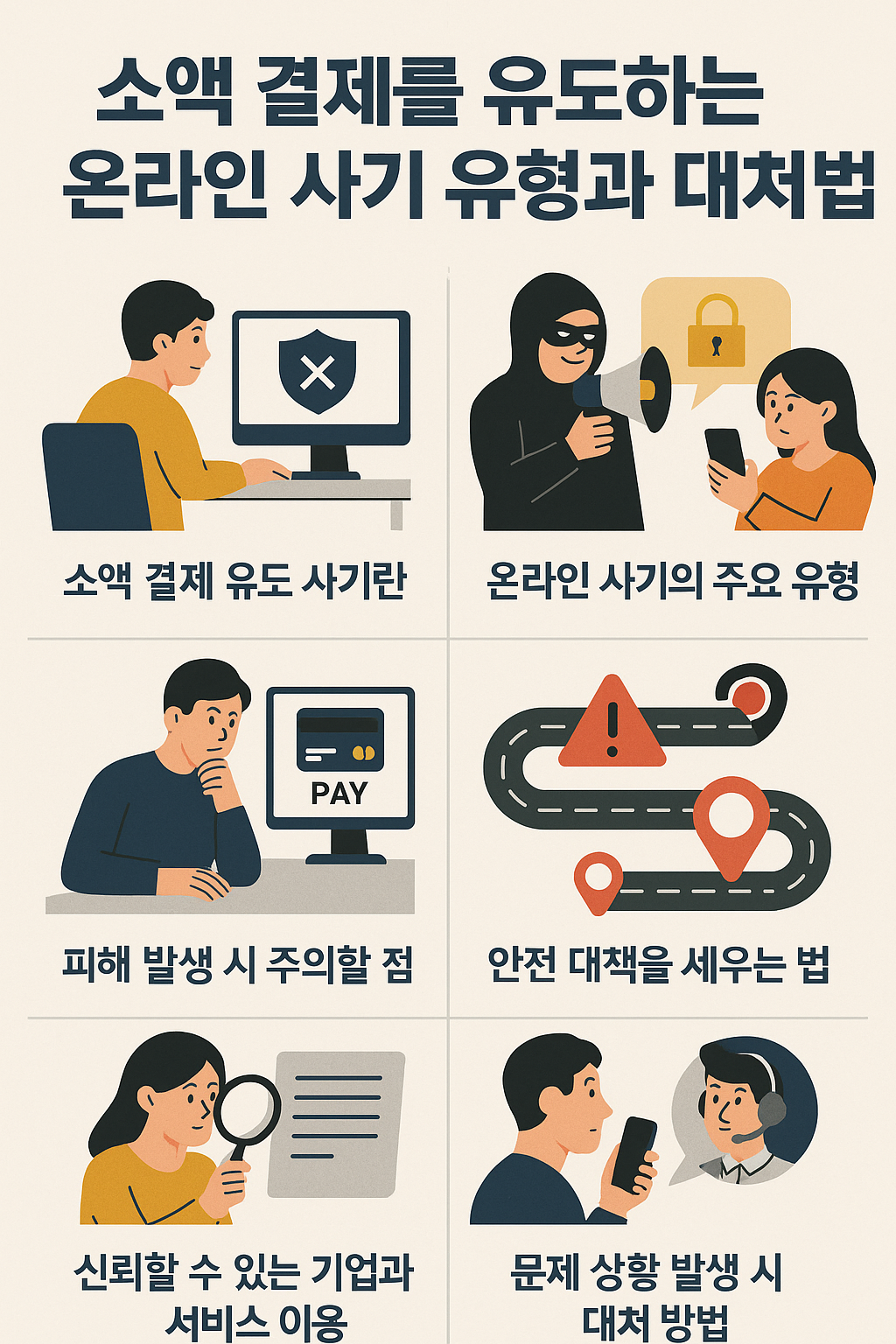 소액결제 유도 사기